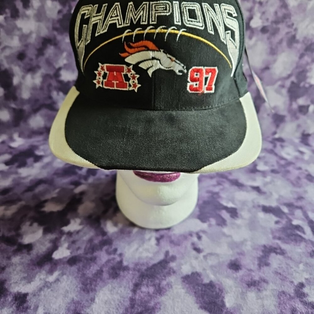 Vintage Denver Broncos Champions 97 Sports Specialties Hat Snapback Cap New Men